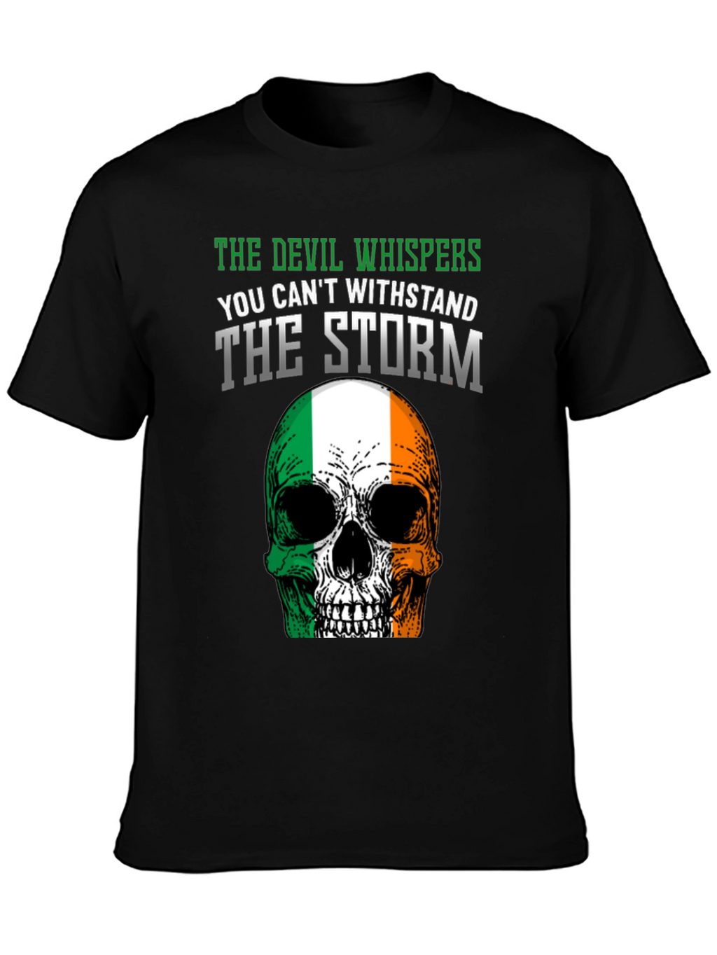 Irish Skull T-Shirt - Devil Whispers