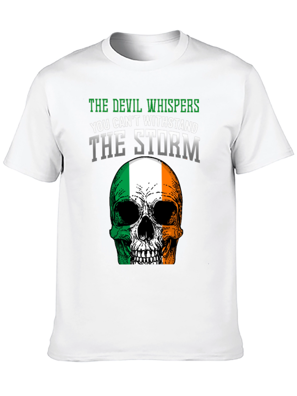 Irish Skull T-Shirt - Devil Whispers