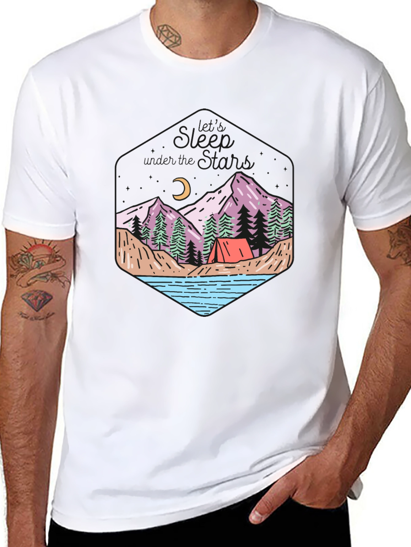 Outdoor Adventure T-Shirt - Camping Theme