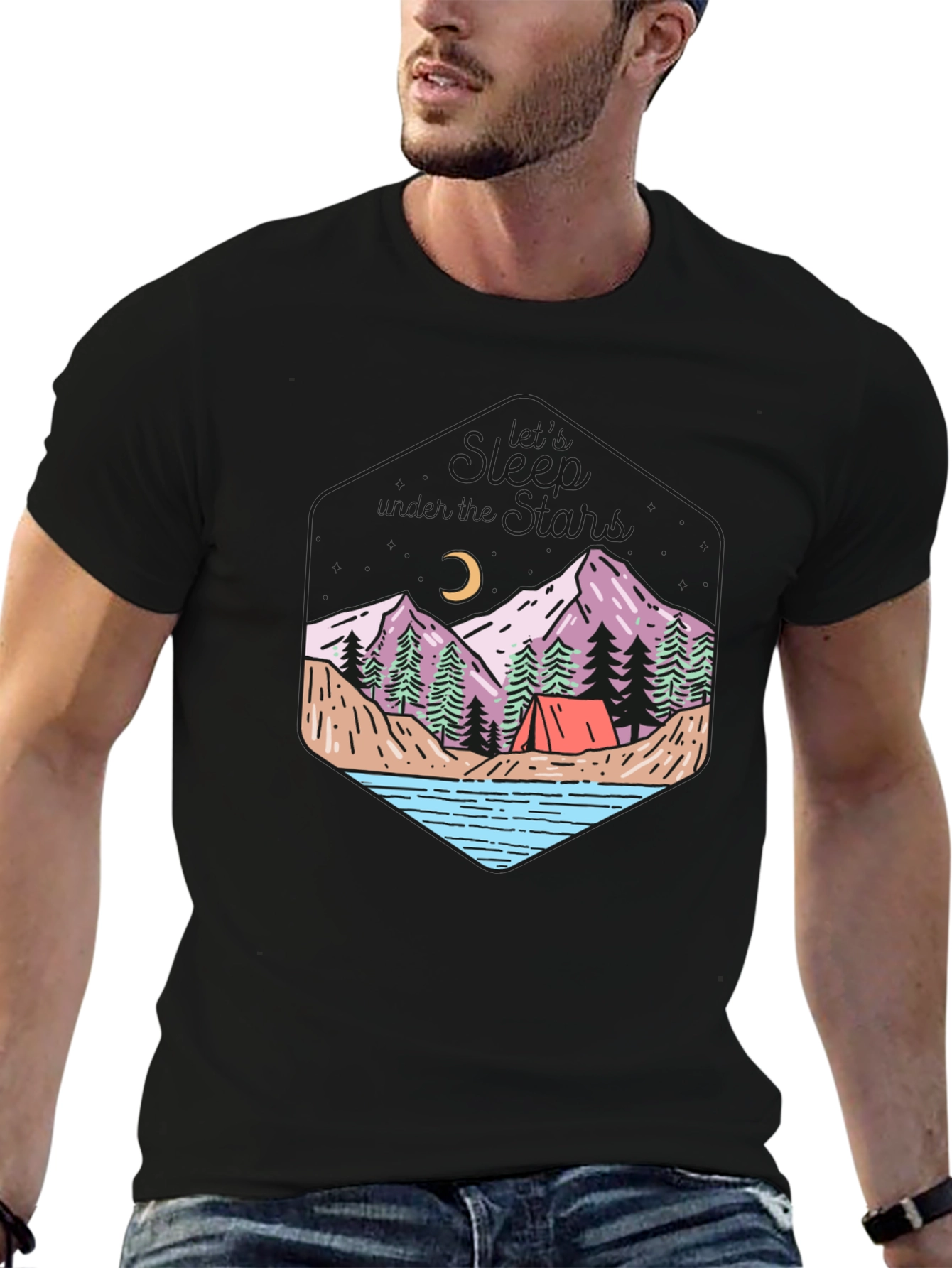 Outdoor Adventure T-Shirt - Camping Theme