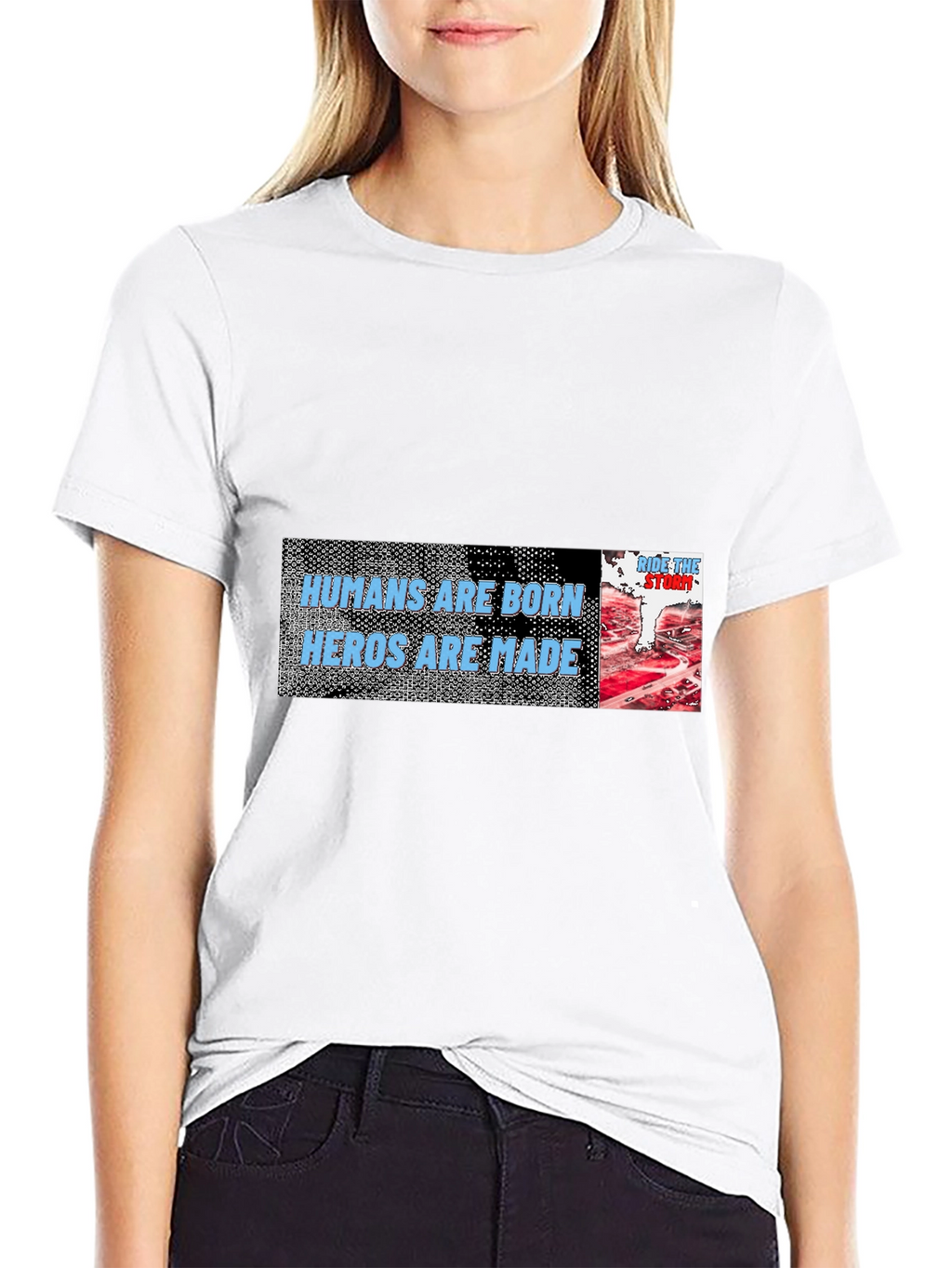 Humans Are Born Heroes Are Made T-Shirt