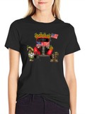 Patriotic Truck & Gnome Graphic Tee