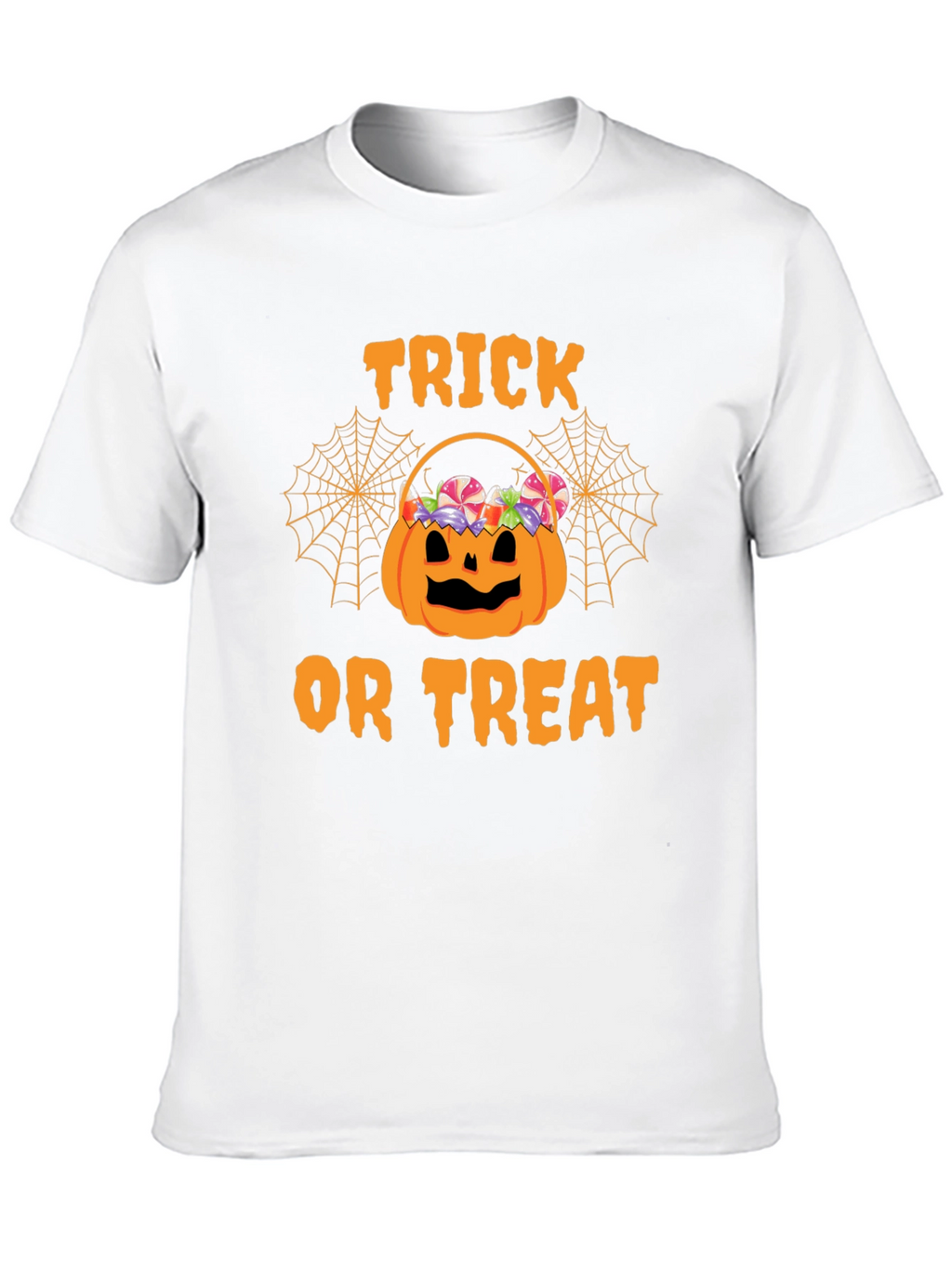 Halloween Trick or Treat Pumpkin Basket T-Shirt