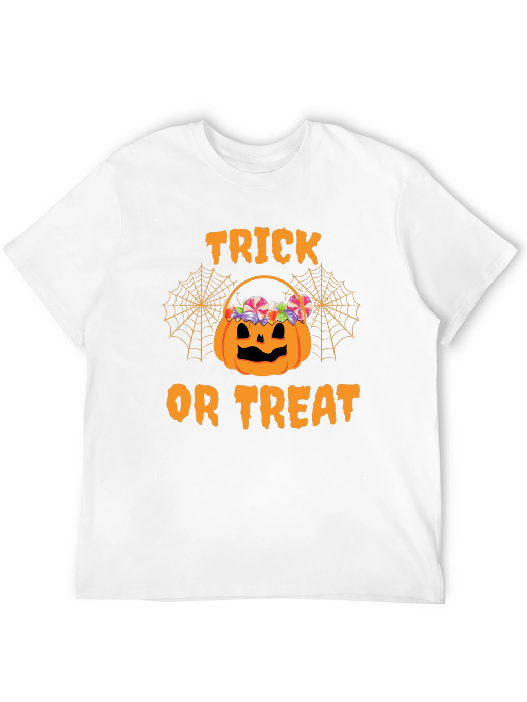 Halloween Trick or Treat Pumpkin Basket T-Shirt
