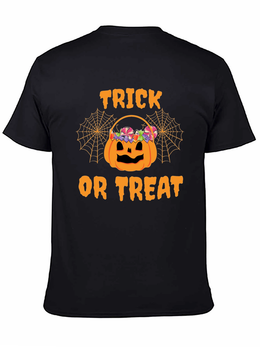 Halloween Trick or Treat Pumpkin Basket T-Shirt