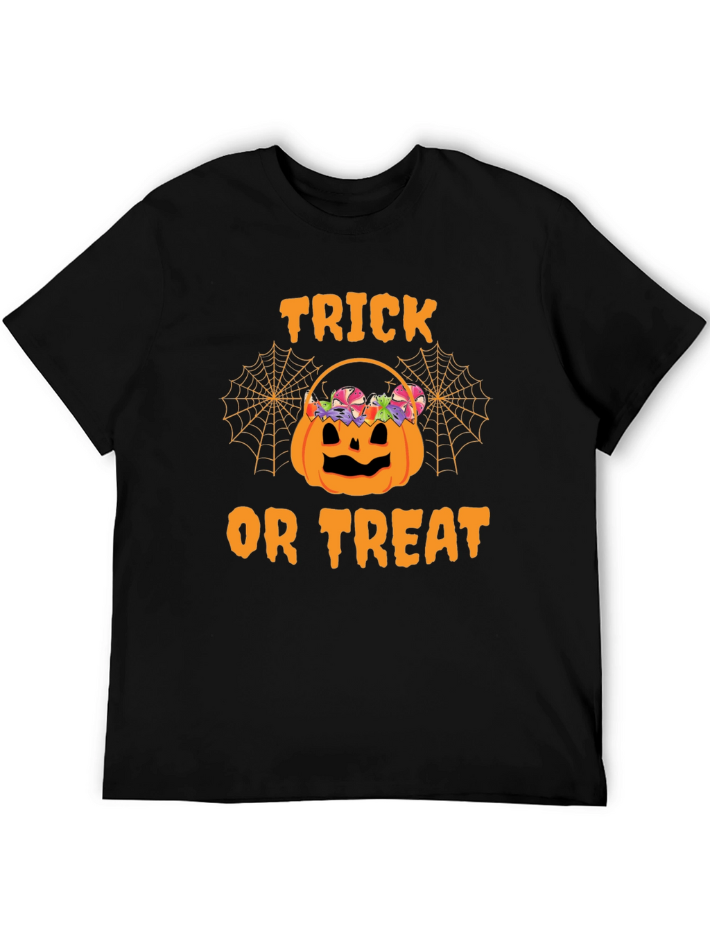 Halloween Trick or Treat Pumpkin Basket T-Shirt