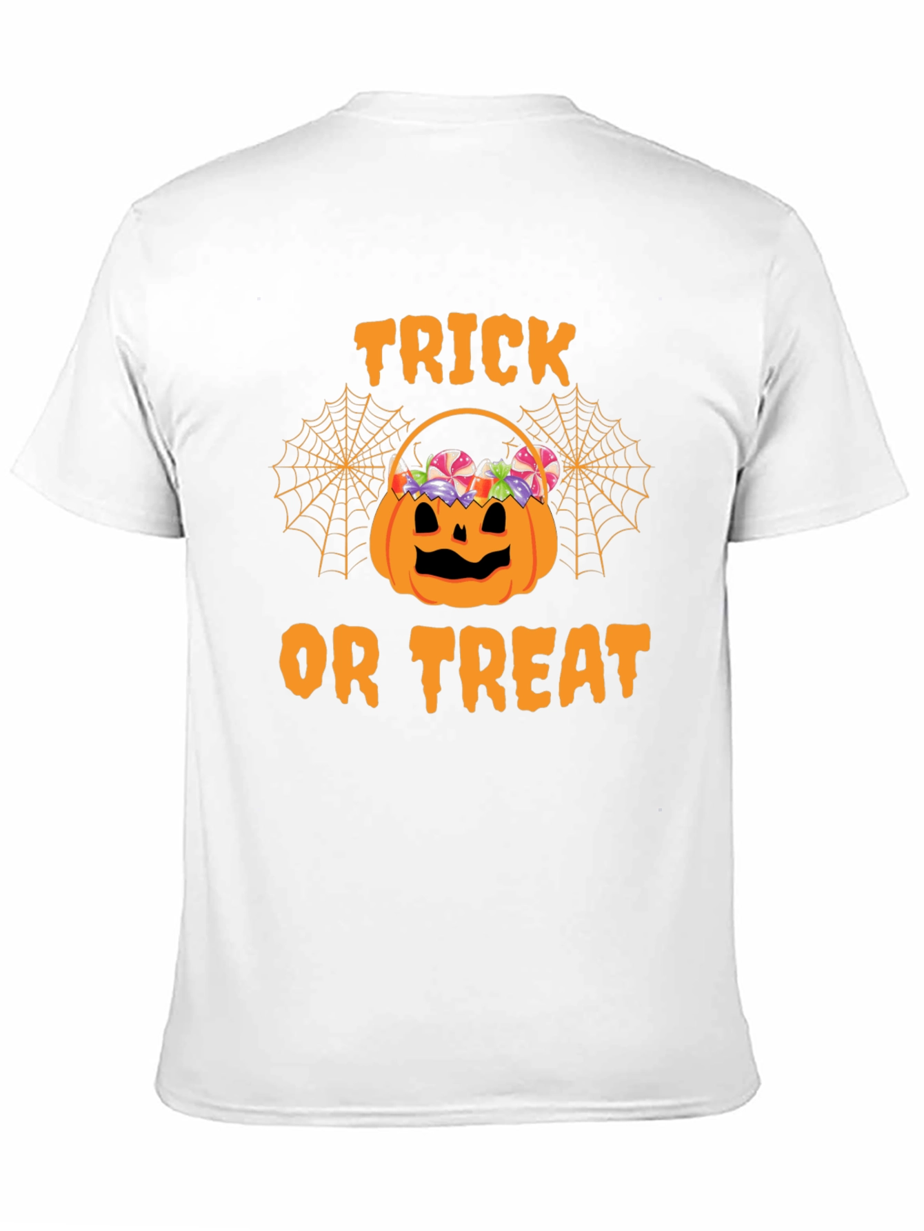 Halloween Trick or Treat Pumpkin Basket T-Shirt