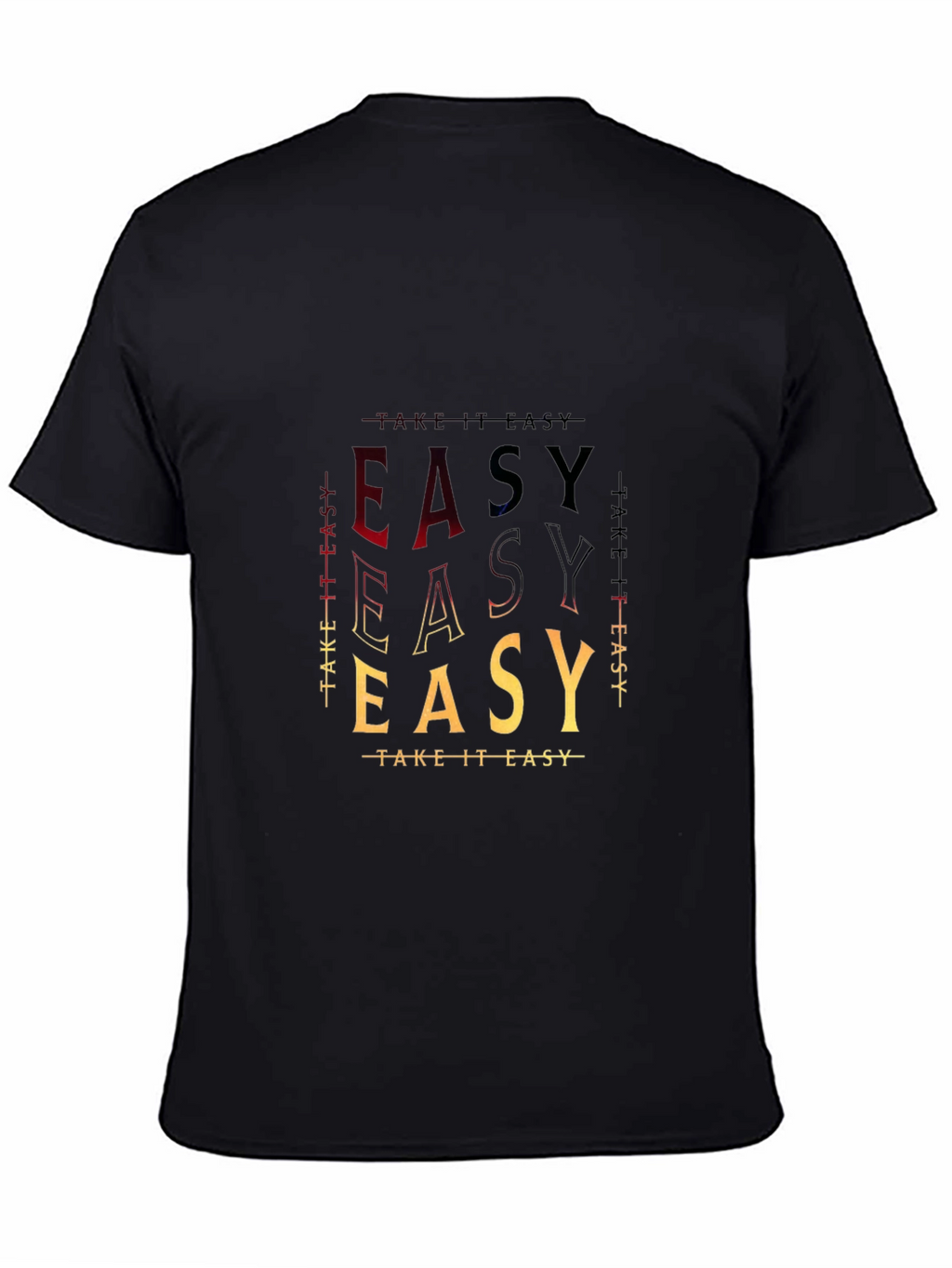 Take It Easy T-Shirt - Stylish Graphic Tee