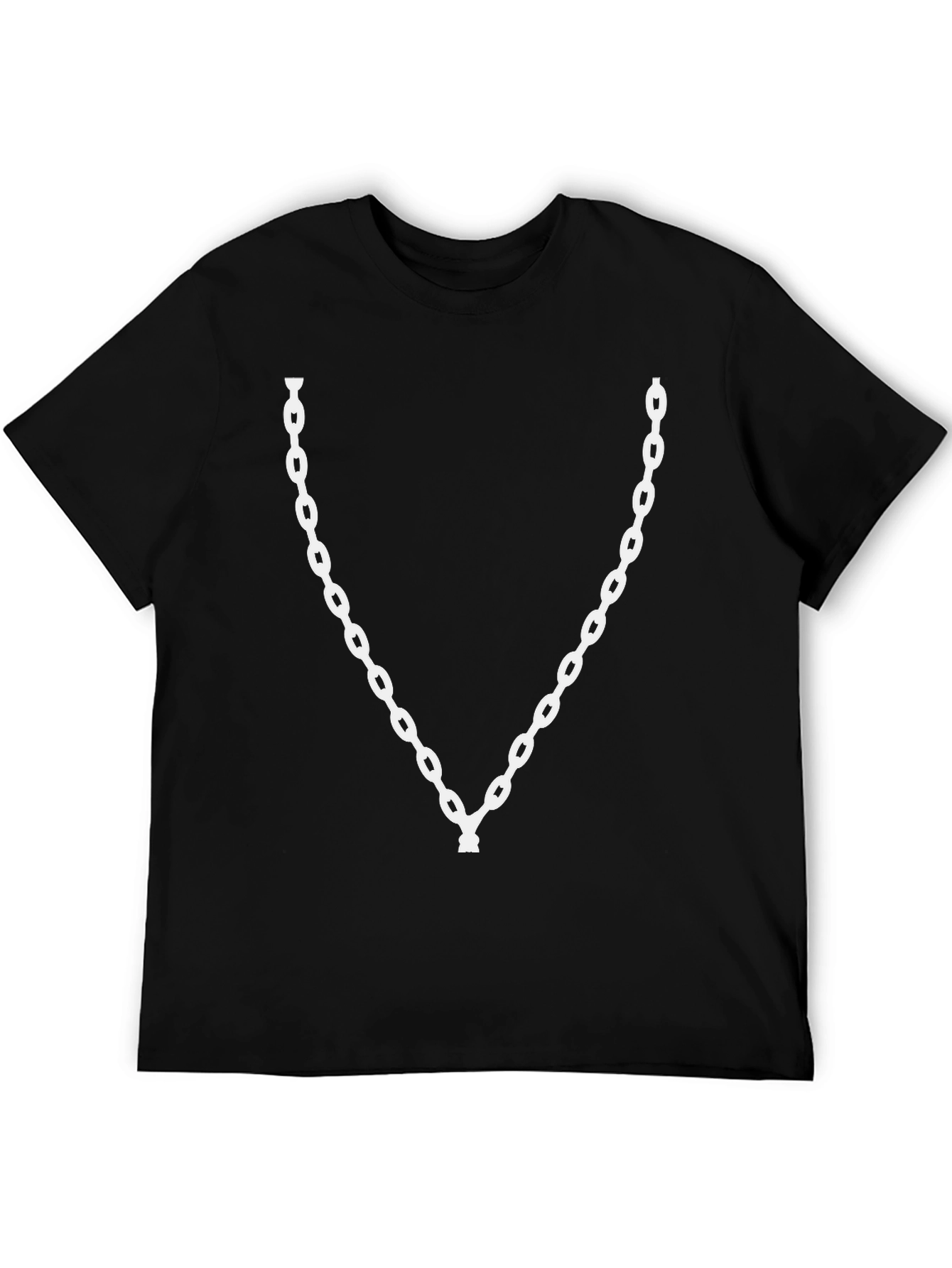 Chain Tee - Graphic Print T-Shirt