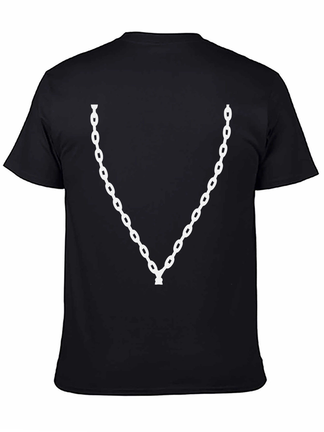 Chain Tee - Graphic Print T-Shirt