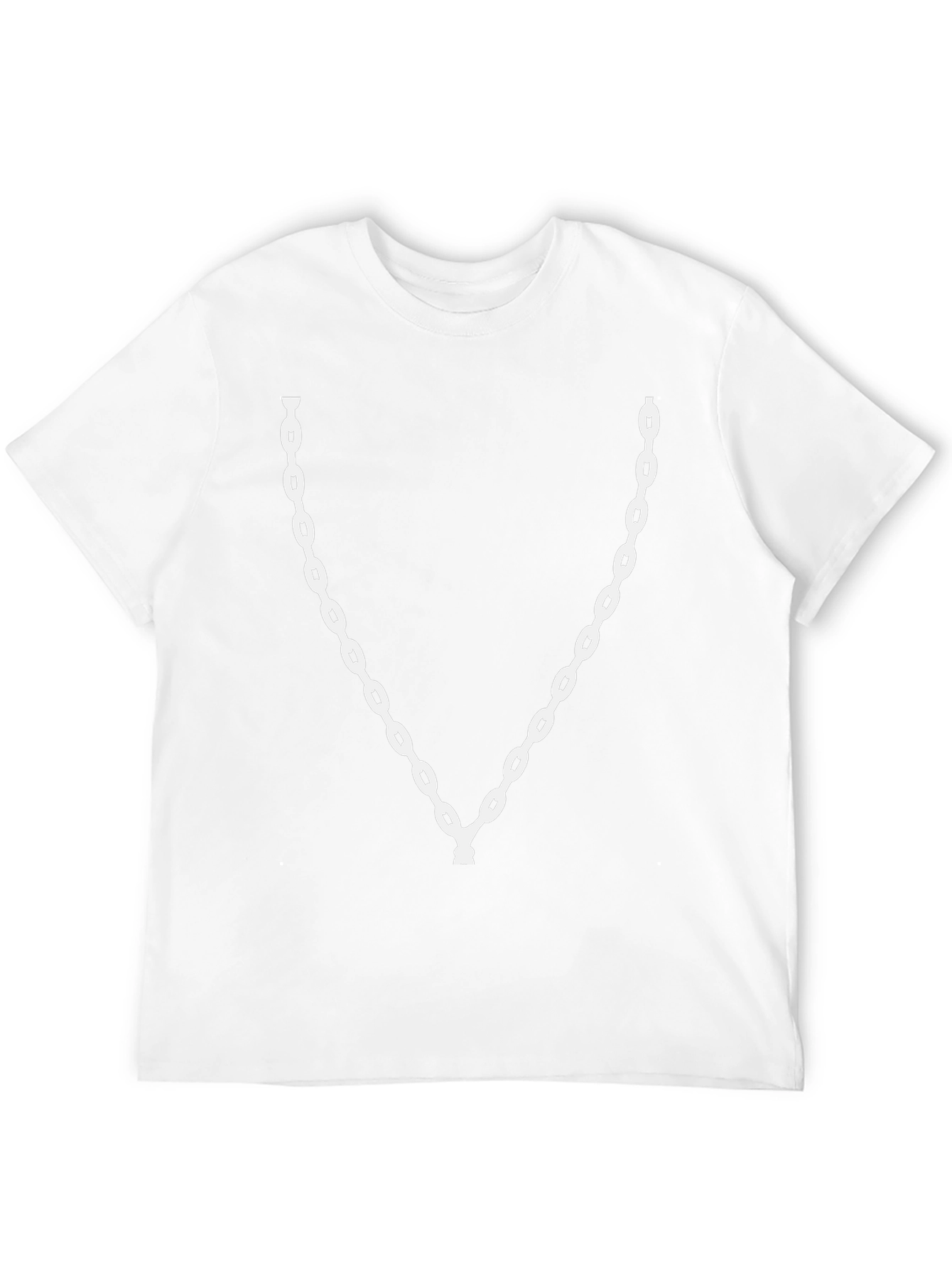 Chain Tee - Graphic Print T-Shirt