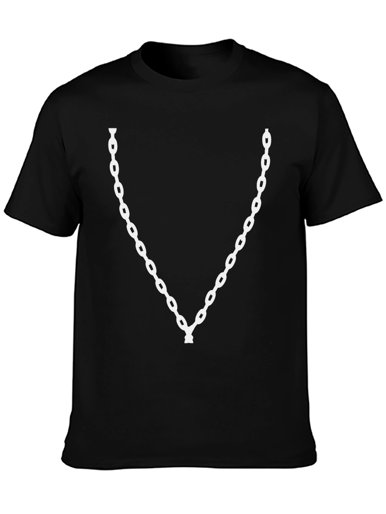 Chain Tee - Graphic Print T-Shirt