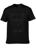 Mothers Wisdom Graphic T-Shirt - Black