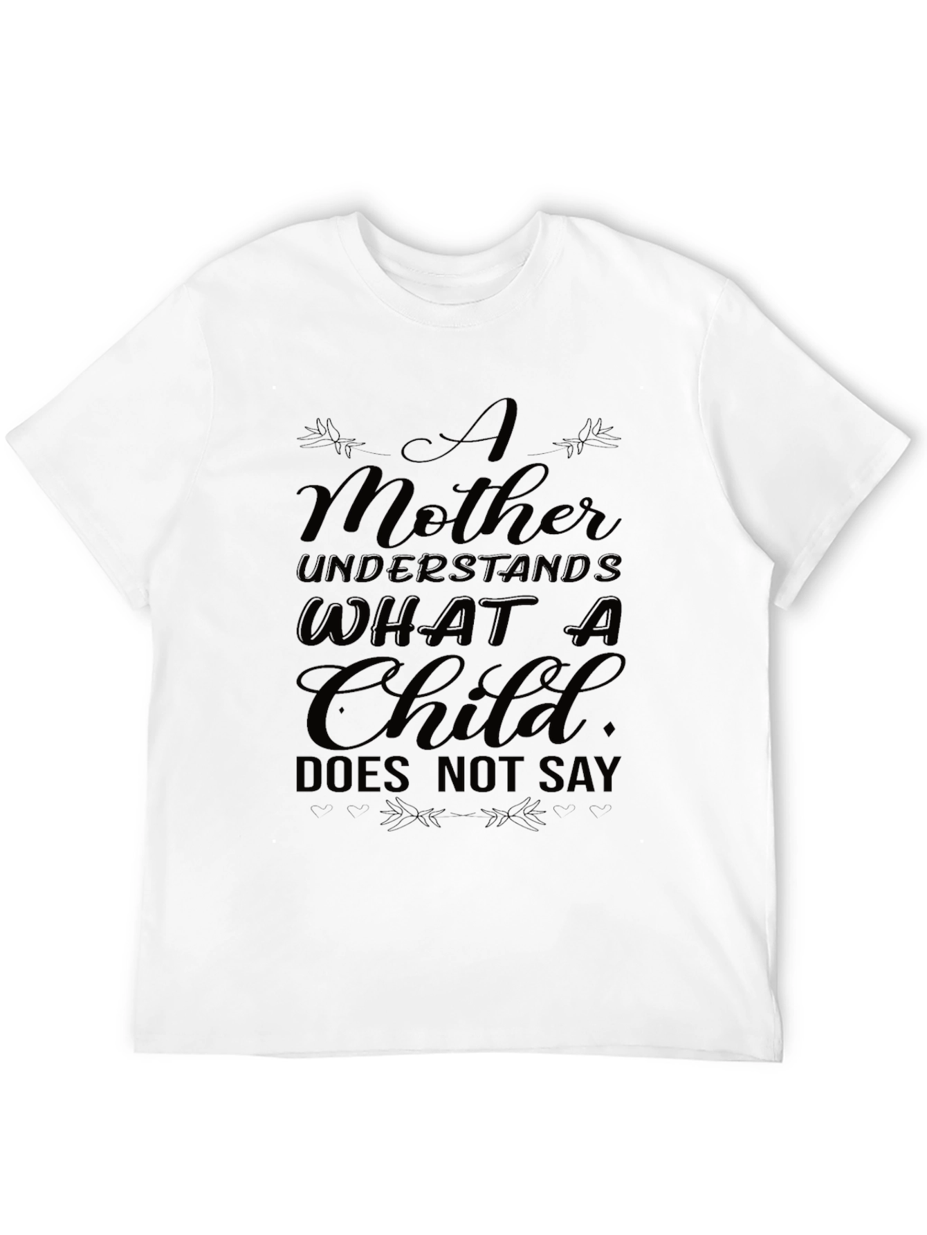 Mothers Wisdom Graphic T-Shirt - Black