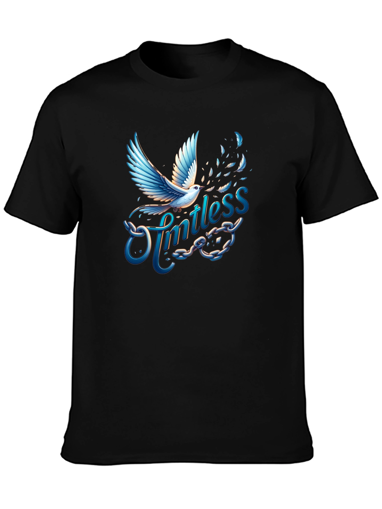 Limitless Freedom Dove Graphic T-Shirt