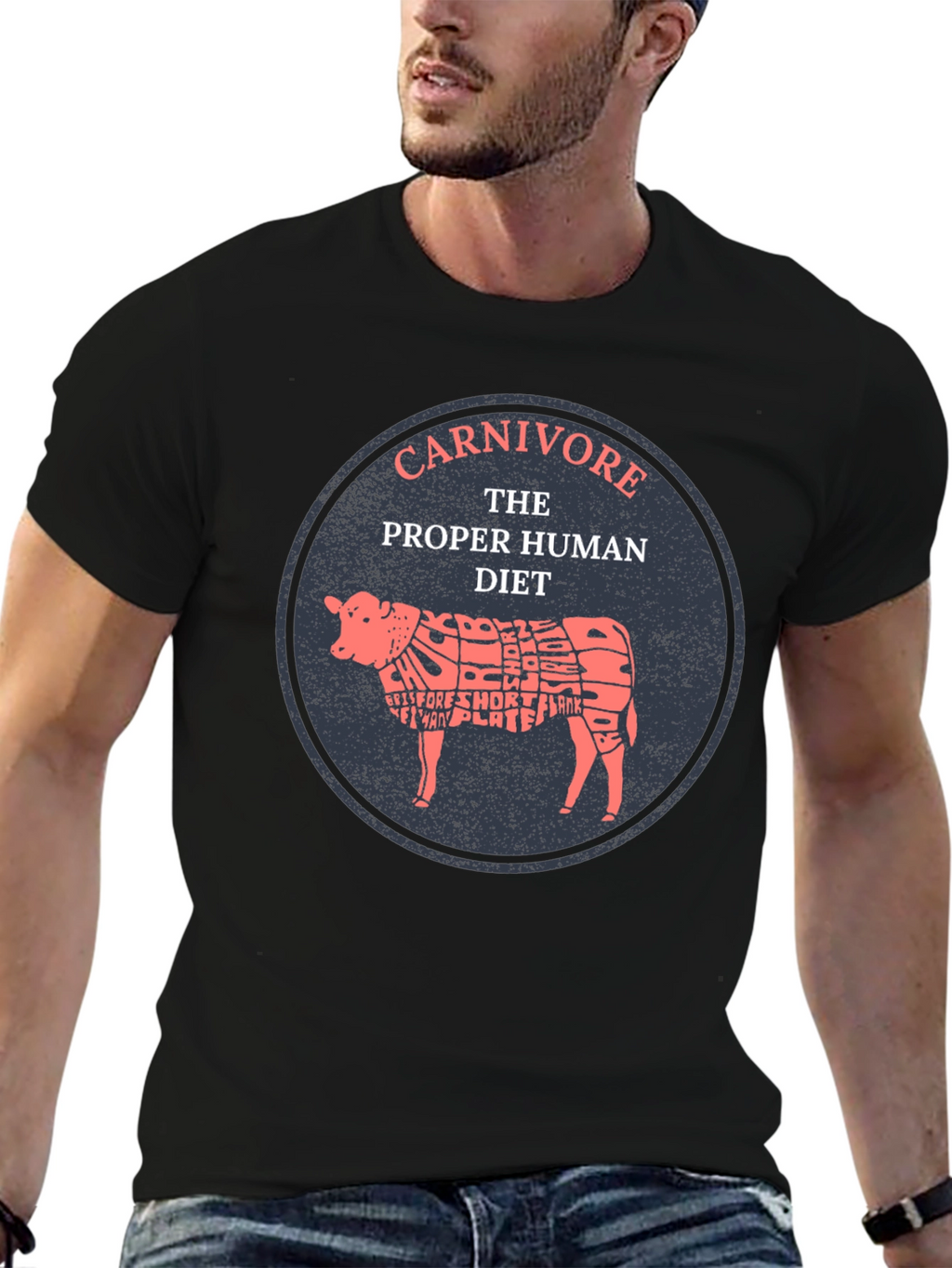 Carnivore Diet T-Shirt - The Proper Human Diet