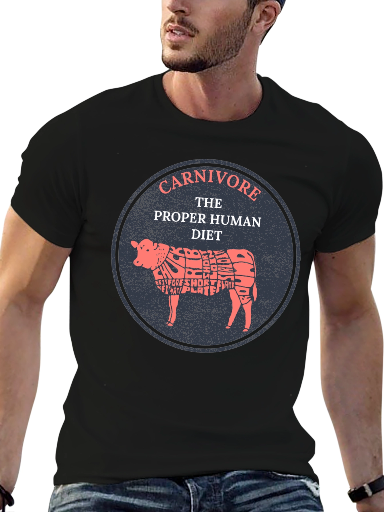 Carnivore Diet T-Shirt - The Proper Human Diet