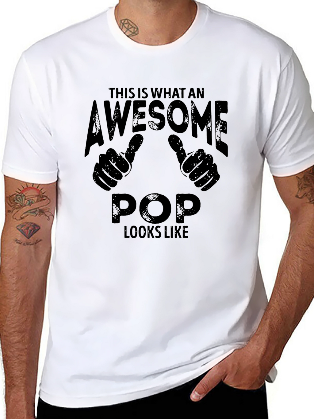 Awesome Pop T-Shirt - Gift for Dad