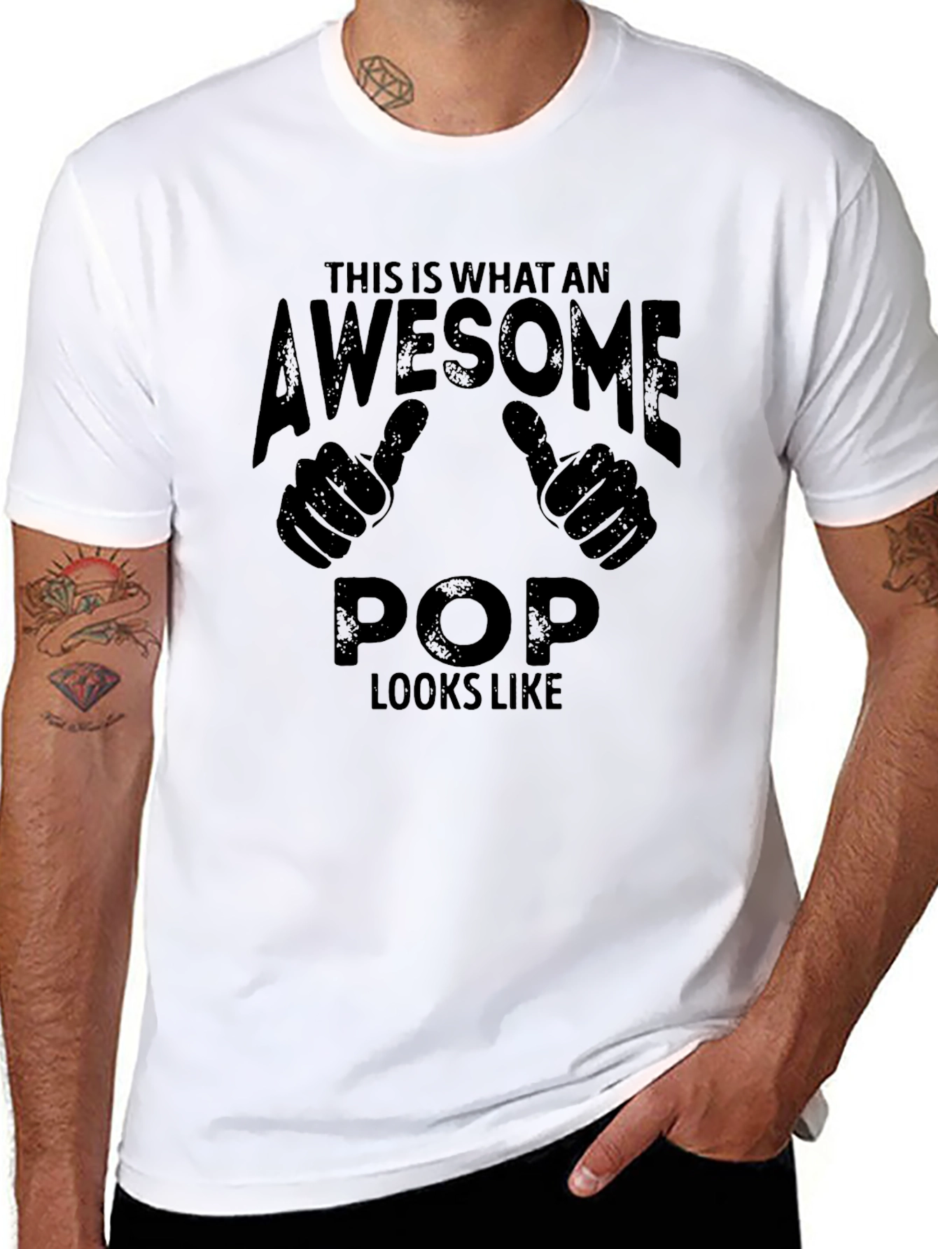 Awesome Pop T-Shirt - Gift for Dad