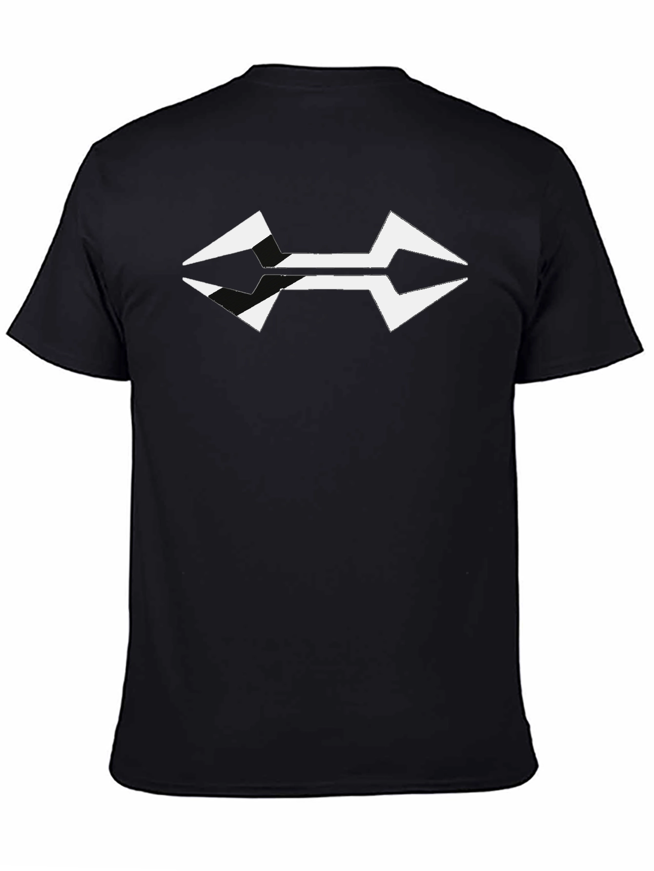 Modern Arrowhead Graphic Black T-Shirt