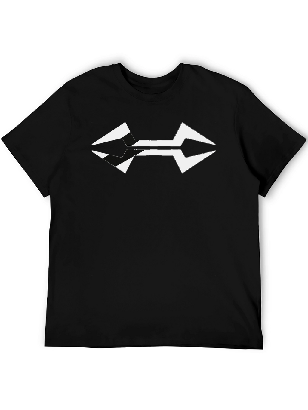 Modern Arrowhead Graphic Black T-Shirt
