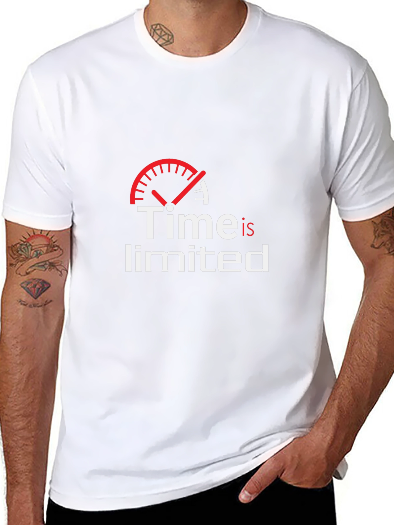 Time is Limited Graphic T-Shirt