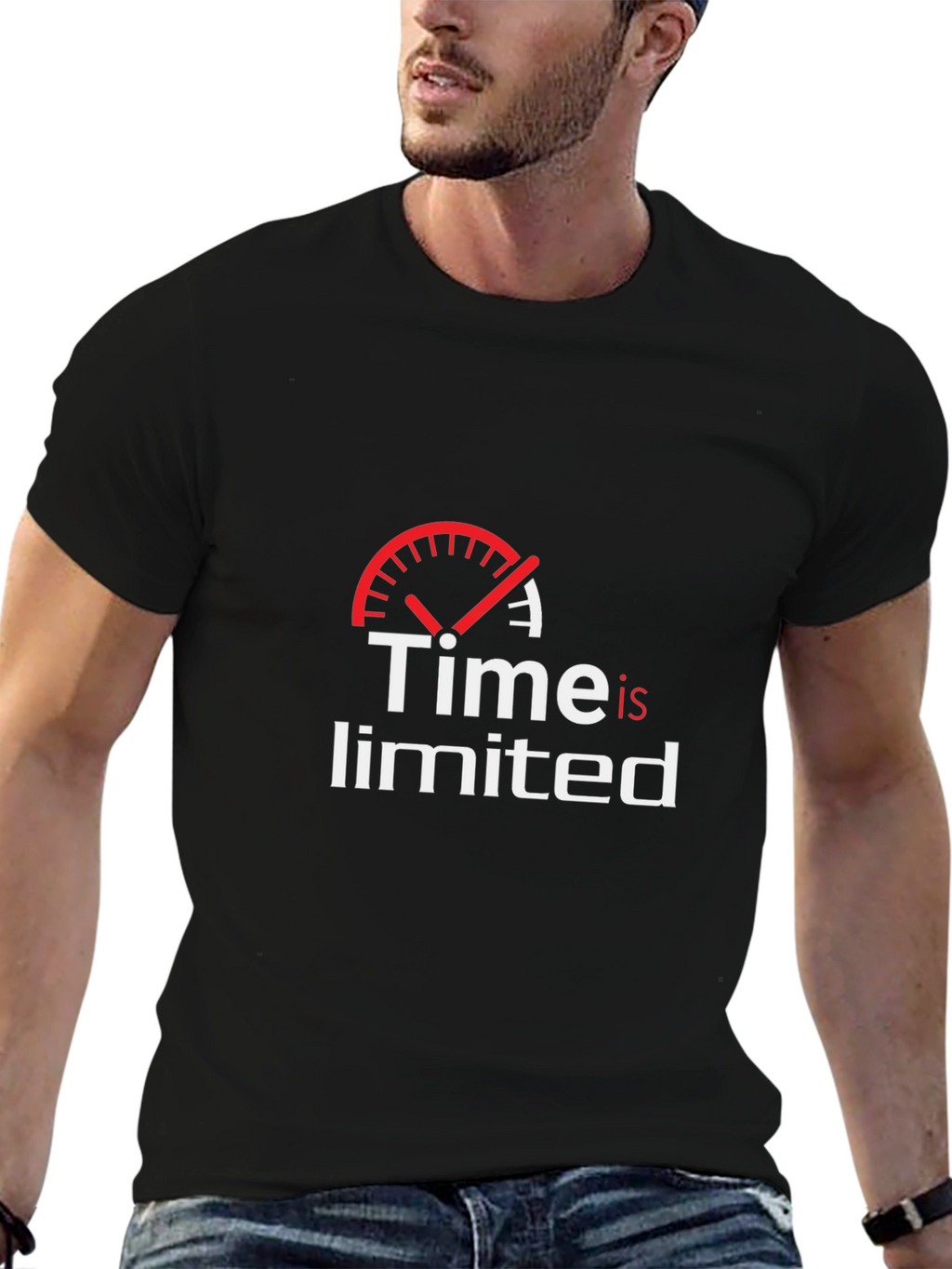 Time is Limited Graphic T-Shirt