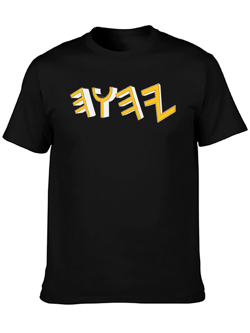 Hebrew Name Black T-Shirt