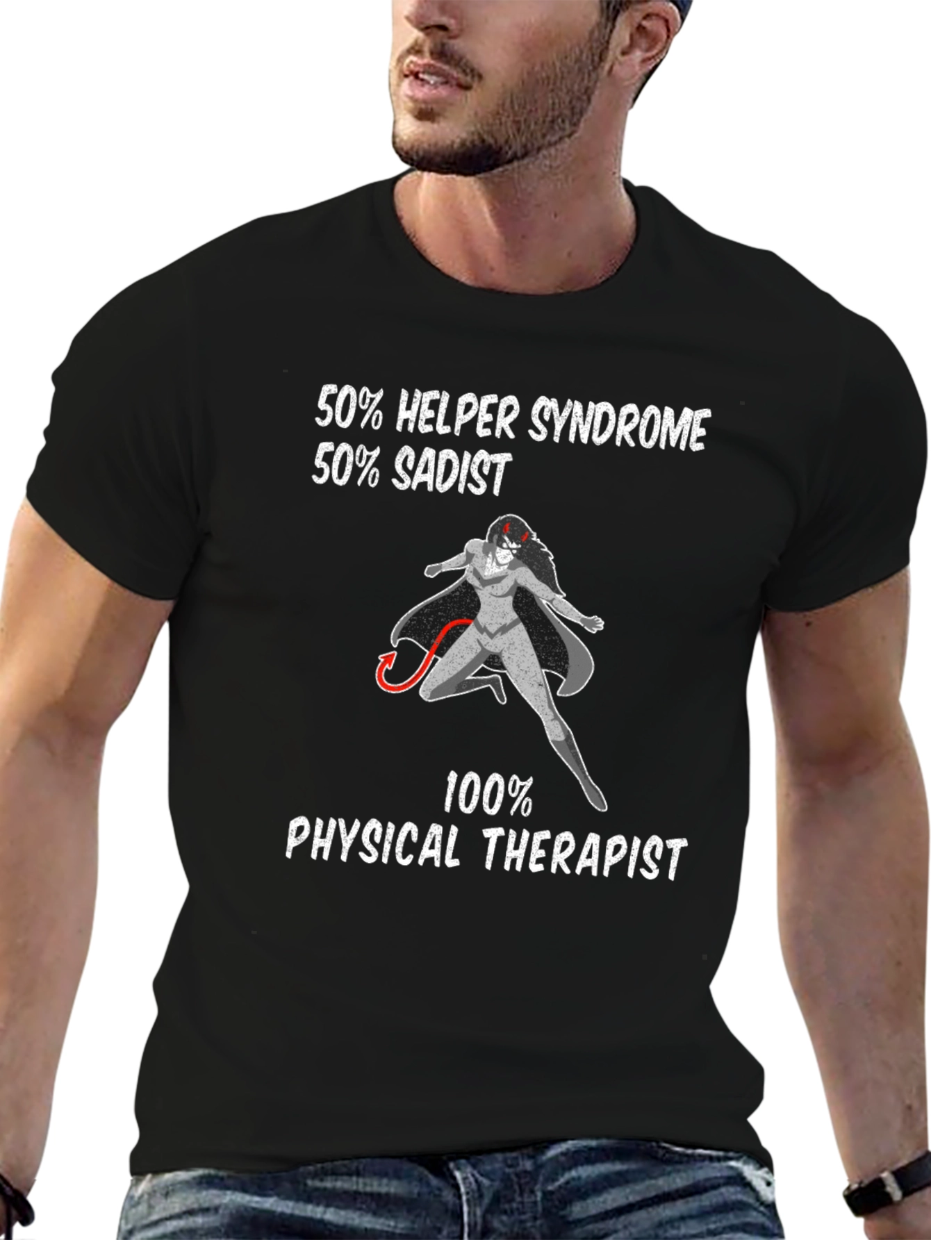 Humorous Physical Therapist Graphic Tee