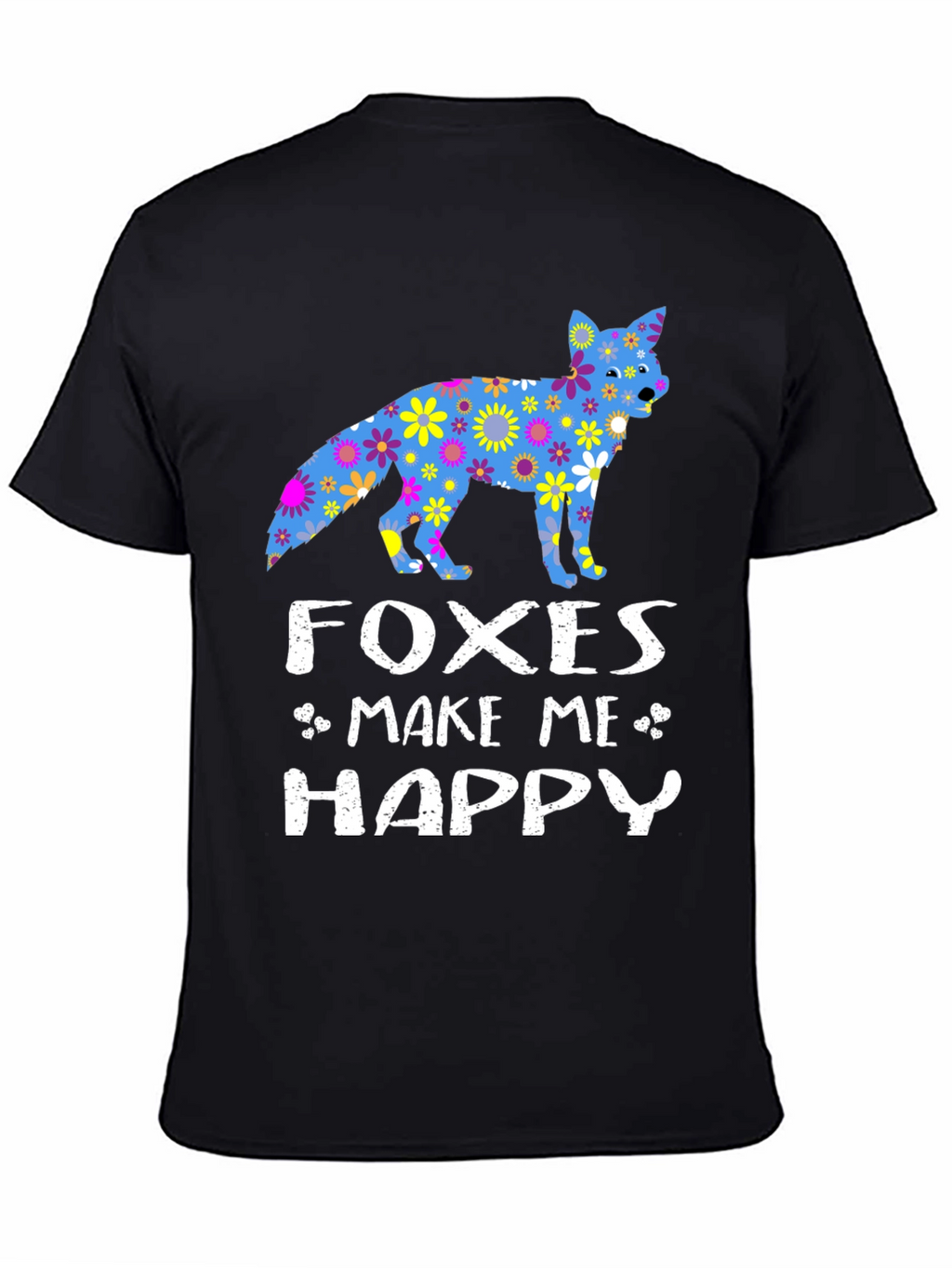 Foxes Make Me Happy Graphic Tee