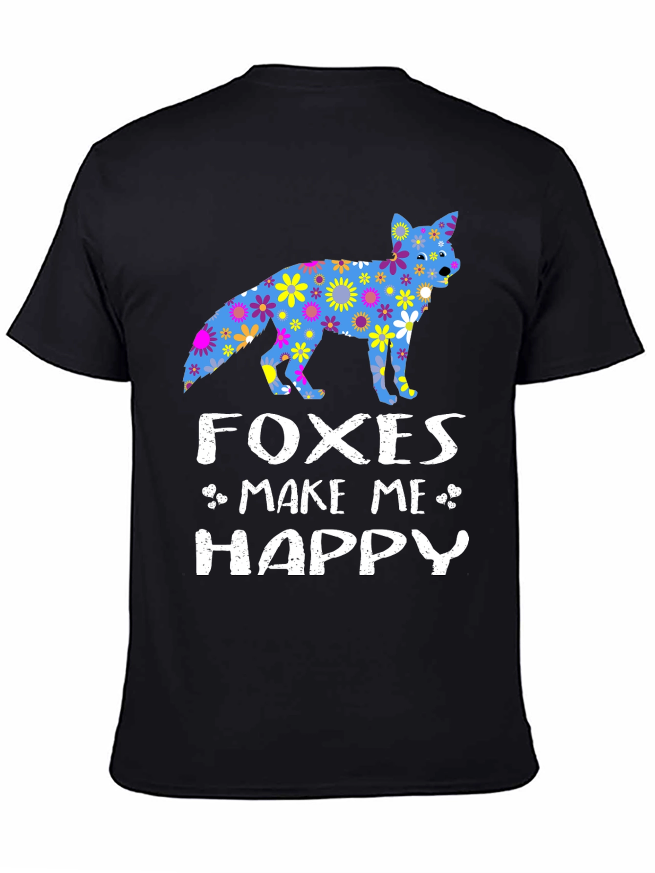 Foxes Make Me Happy Graphic Tee