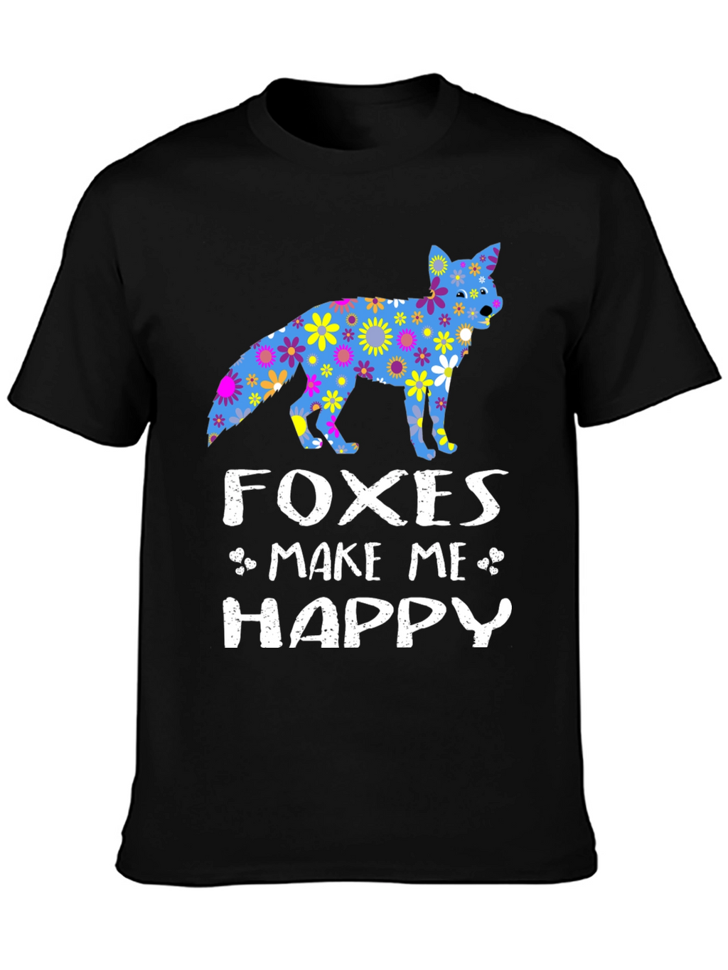 Foxes Make Me Happy Graphic Tee