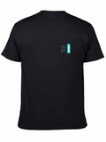 Yoga Everyday Graphic Tee - Black Cotton Blend T-Shirt