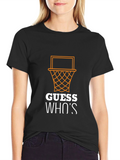Guess Whos Got Next T-Shirt - Basketball Graphic Tee