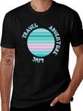Travel Adventure Live T-Shirt Retro Graphic Tee