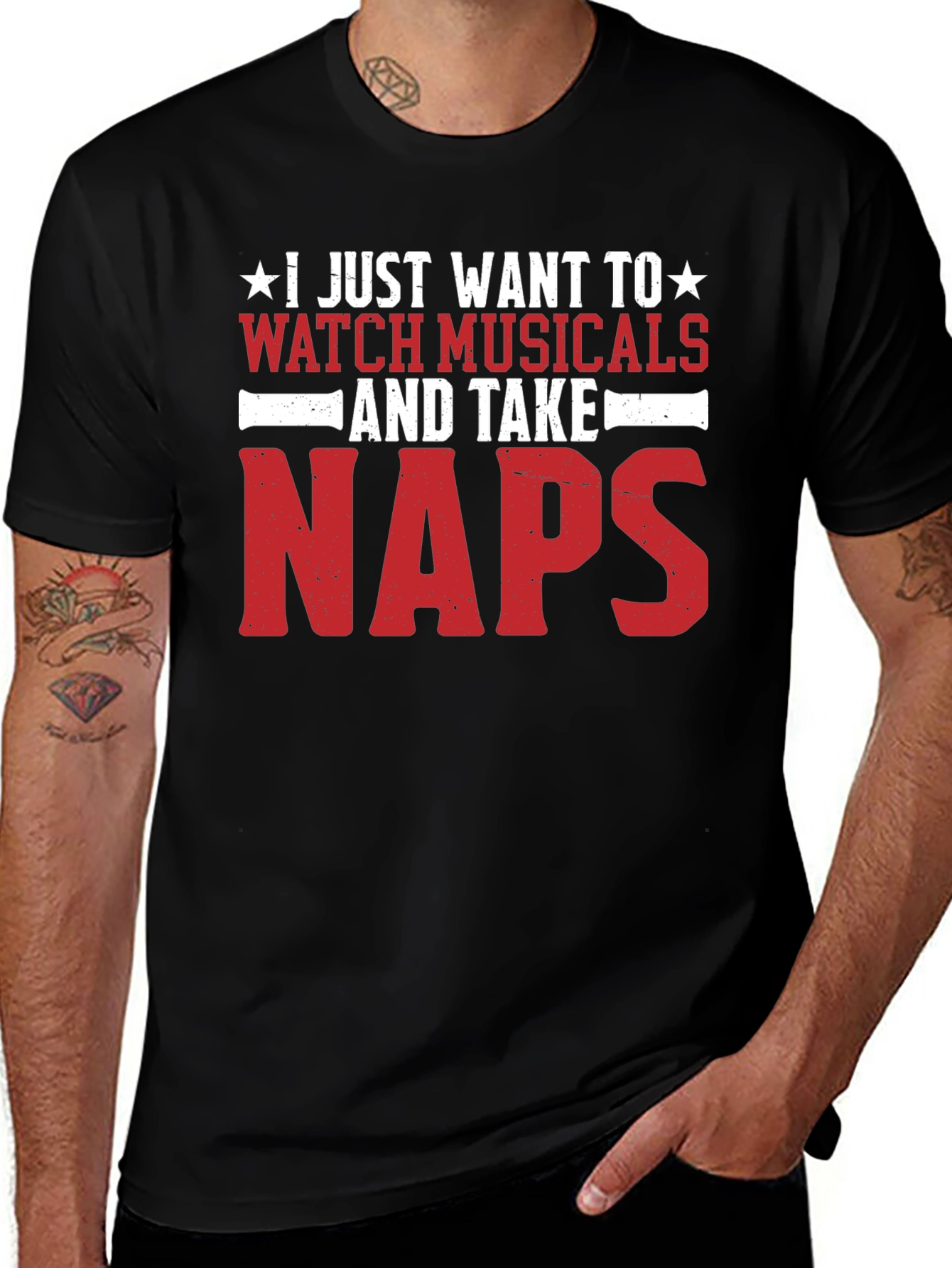 Musical Lovers Naps T-Shirt