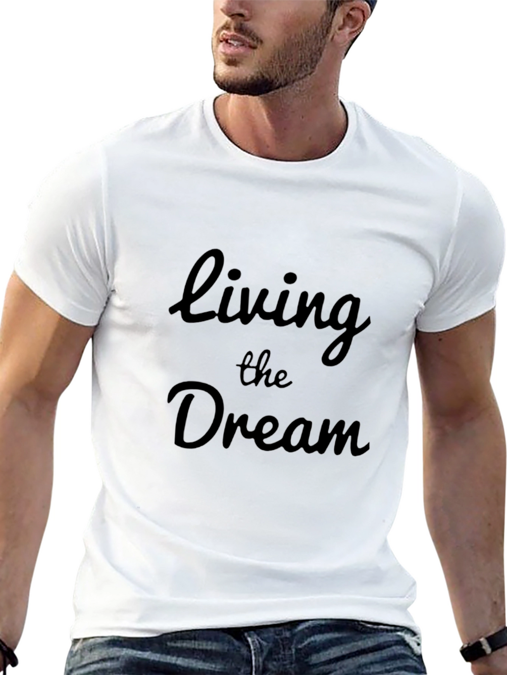 Living the Dream Black T-Shirt