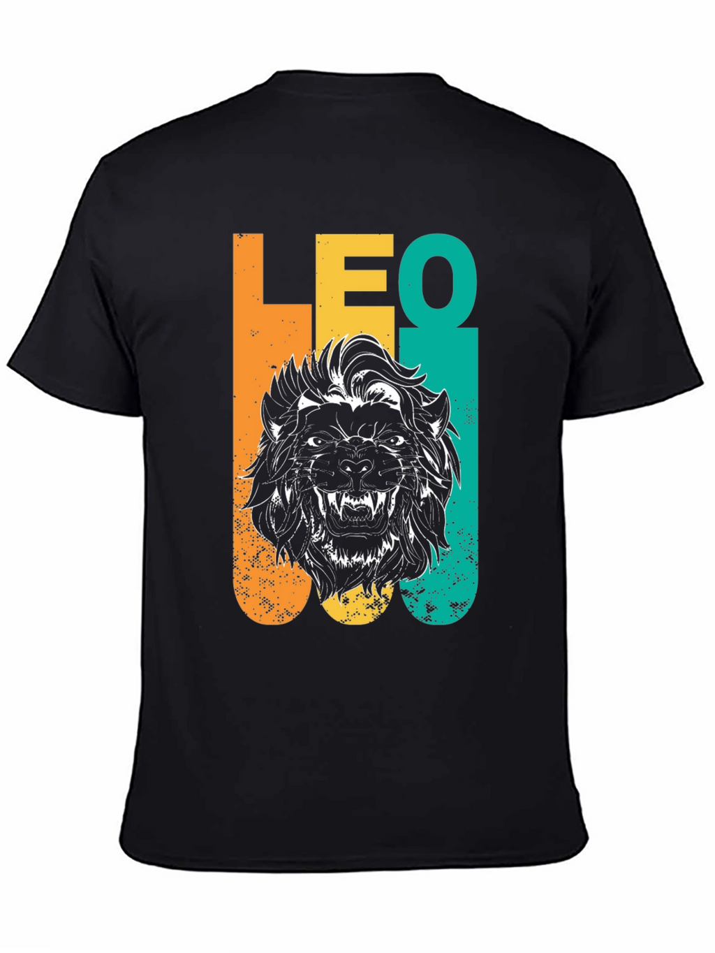 LEO Lion Graphic T-Shirt - Zodiac Astrology Tee