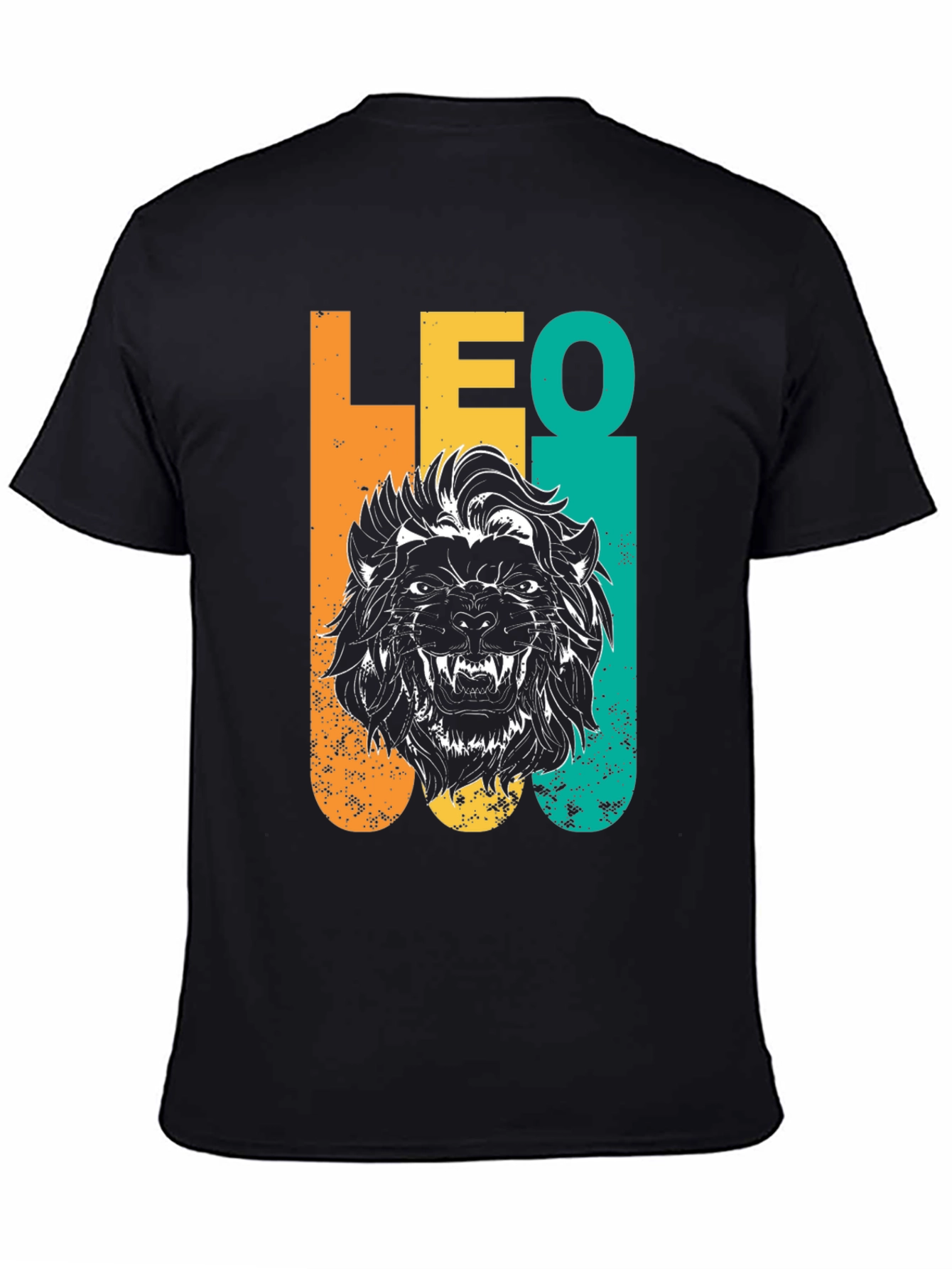 LEO Lion Graphic T-Shirt - Zodiac Astrology Tee