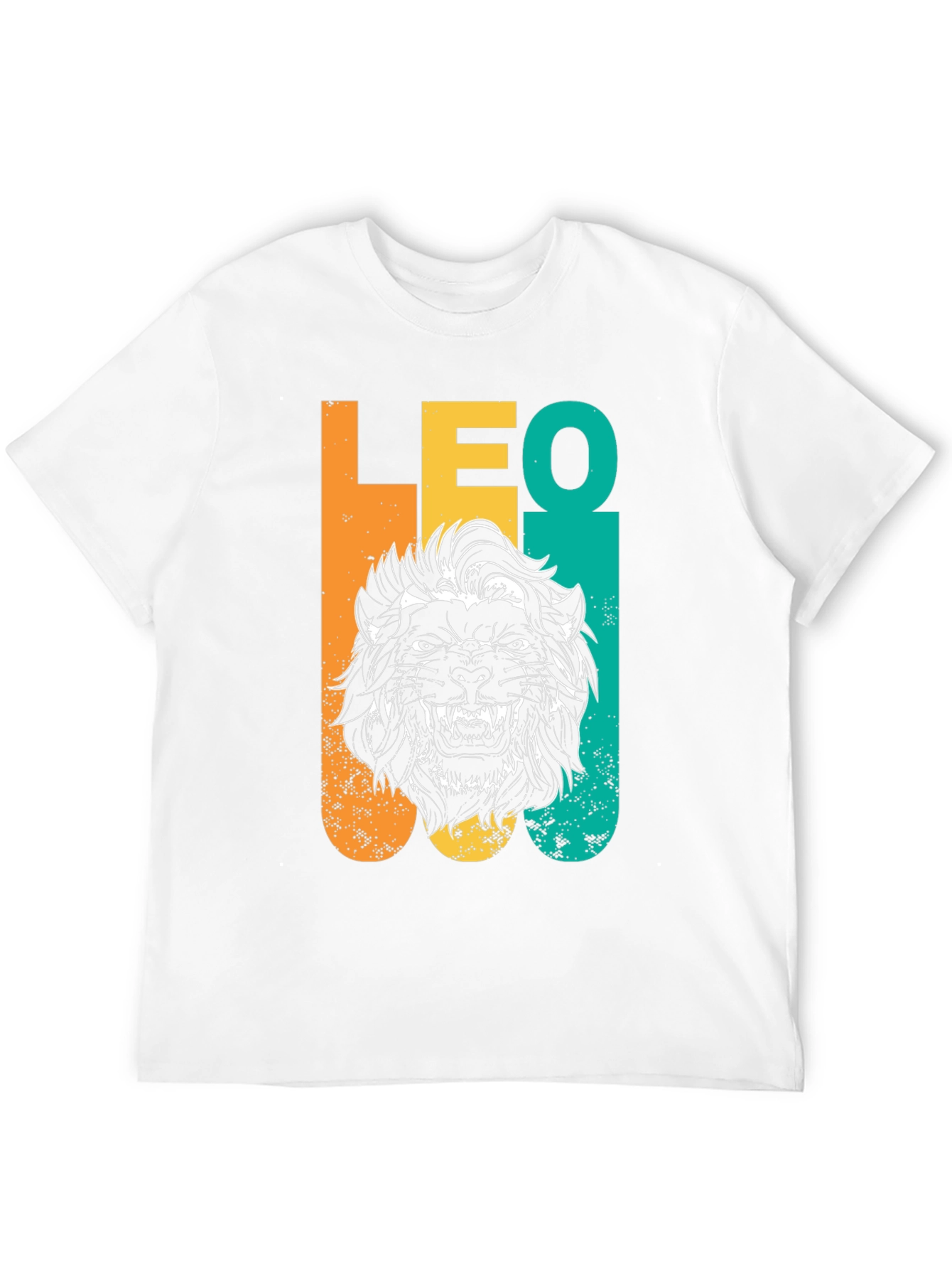 LEO Lion Graphic T-Shirt - Zodiac Astrology Tee