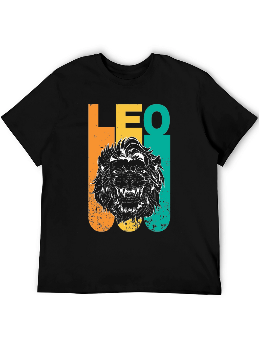 LEO Lion Graphic T-Shirt - Zodiac Astrology Tee