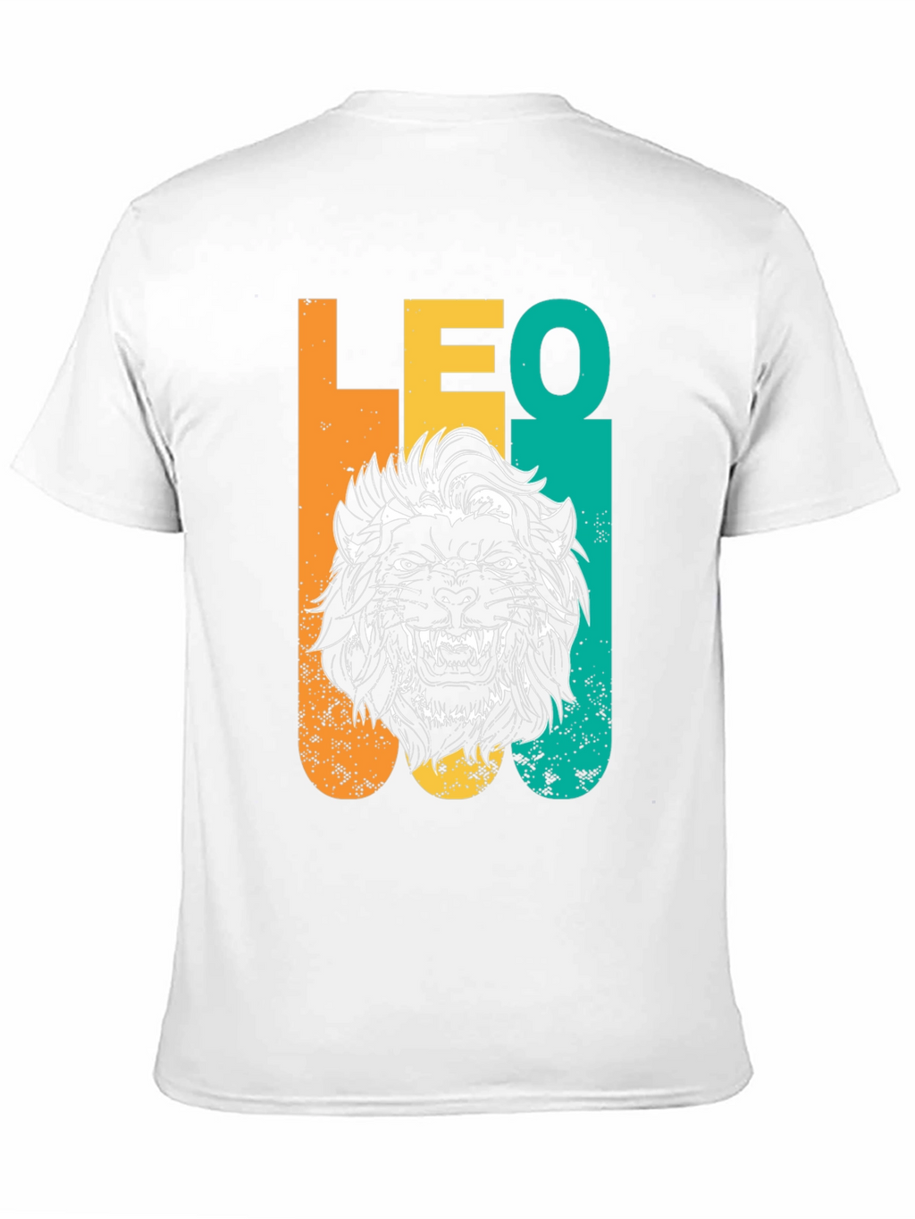 LEO Lion Graphic T-Shirt - Zodiac Astrology Tee