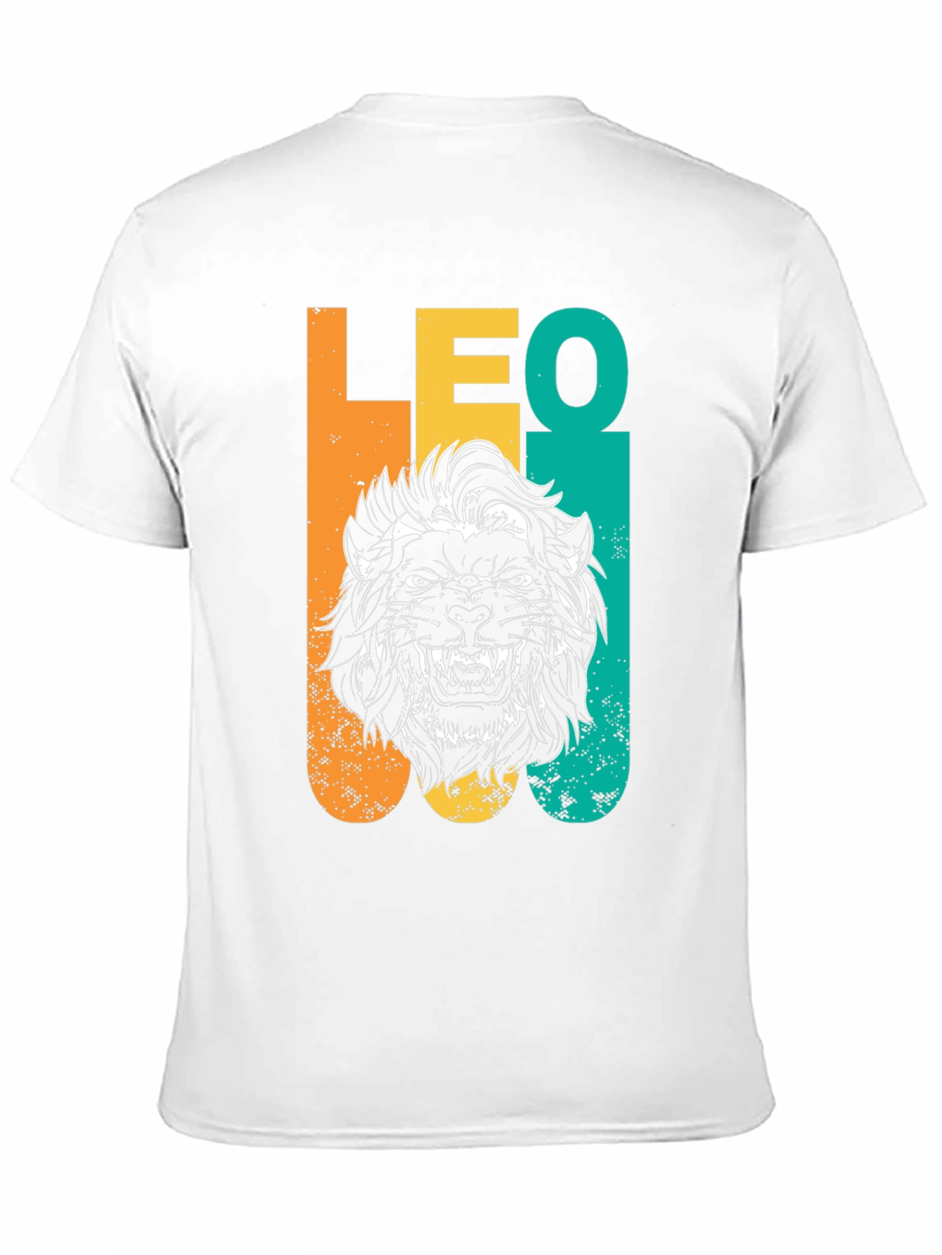 LEO Lion Graphic T-Shirt - Zodiac Astrology Tee