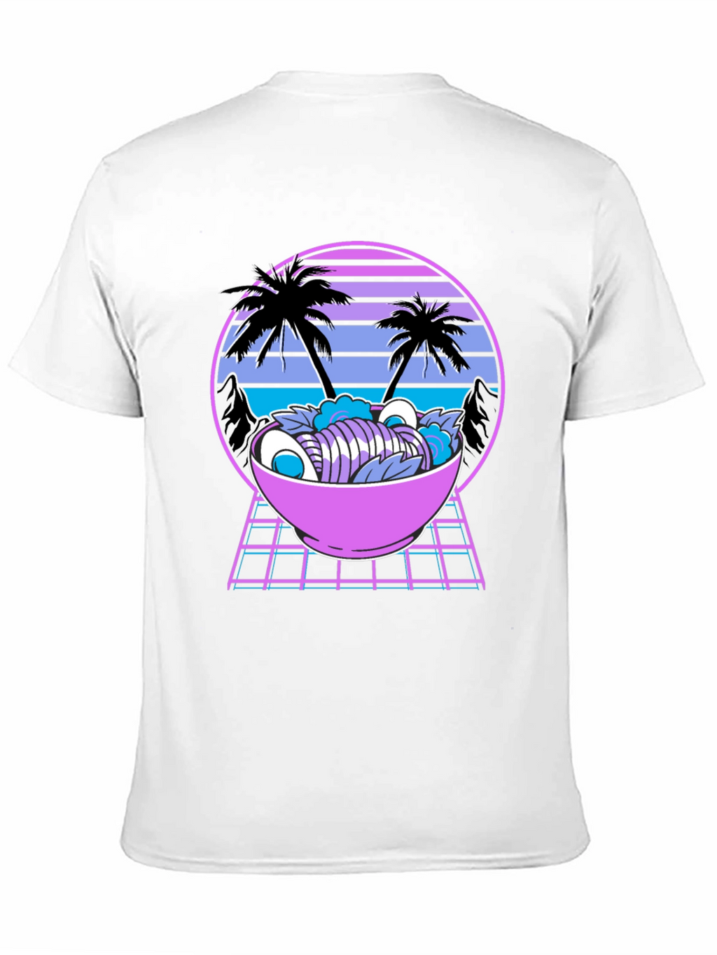 Retro Ramen T-Shirt - Vaporwave Style