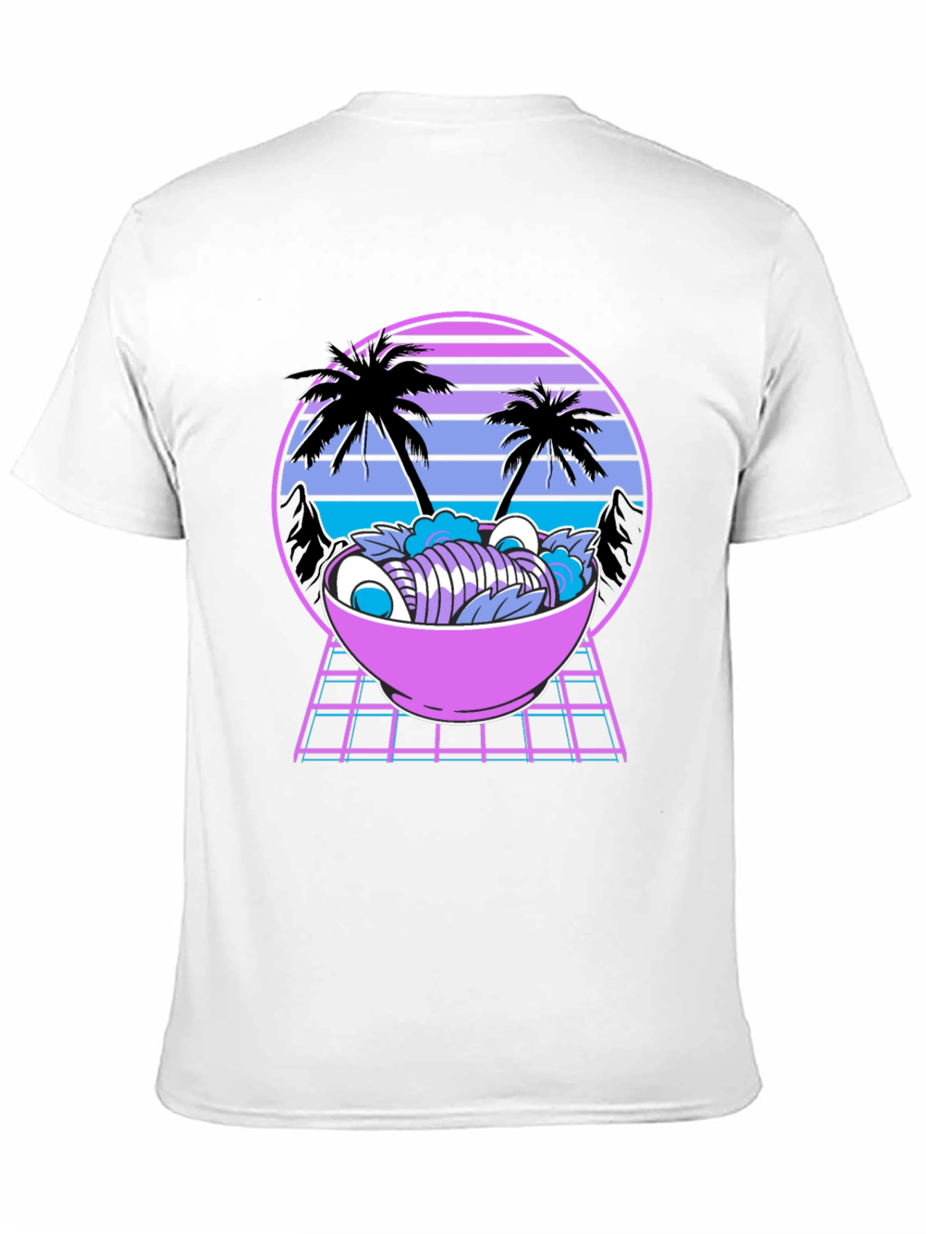 Retro Ramen T-Shirt - Vaporwave Style