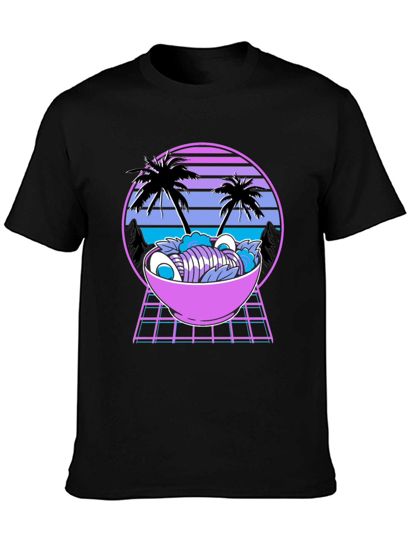 Retro Ramen T-Shirt - Vaporwave Style