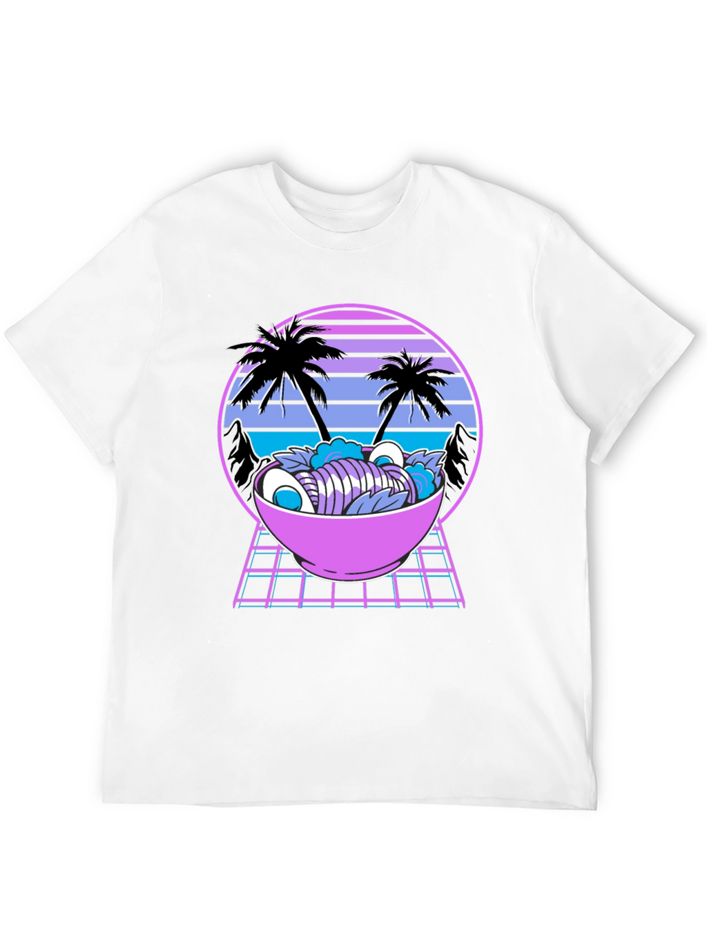 Retro Ramen T-Shirt - Vaporwave Style