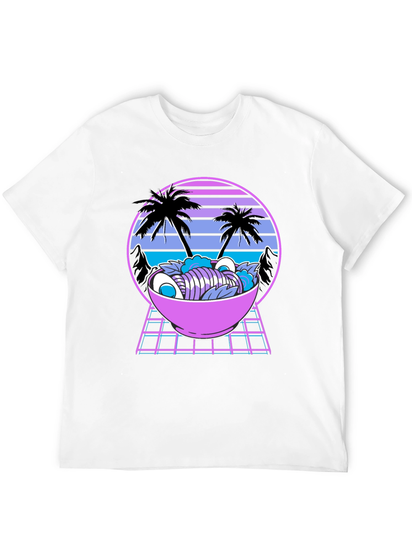 Retro Ramen T-Shirt - Vaporwave Style