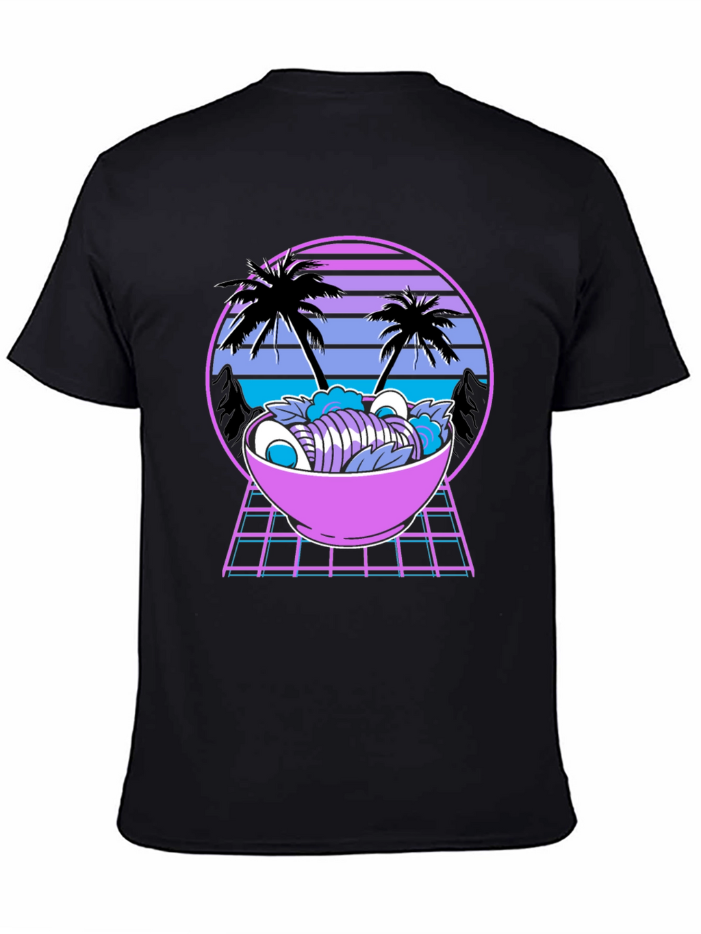 Retro Ramen T-Shirt - Vaporwave Style