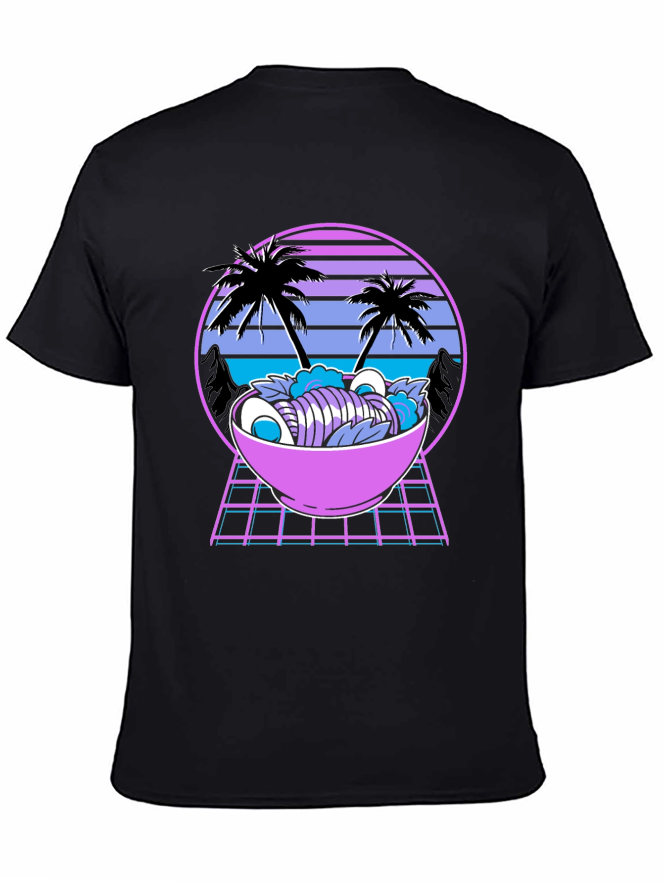 Retro Ramen T-Shirt - Vaporwave Style